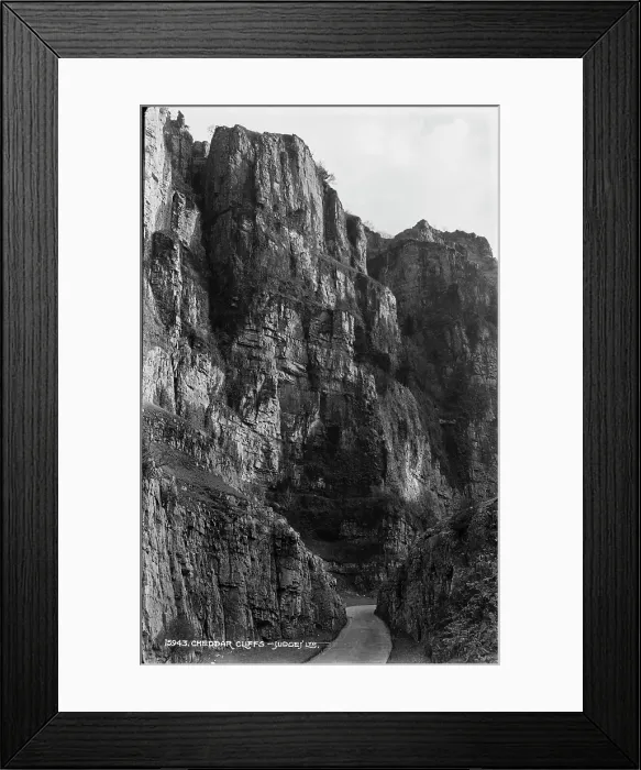 Framed Print : Cheddar Cliffs Framed Print : Cheddar Cliffs