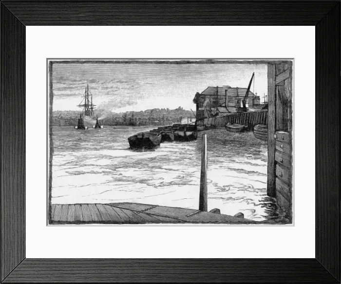 Framed Print : London Millwall Framed Print : London Millwall