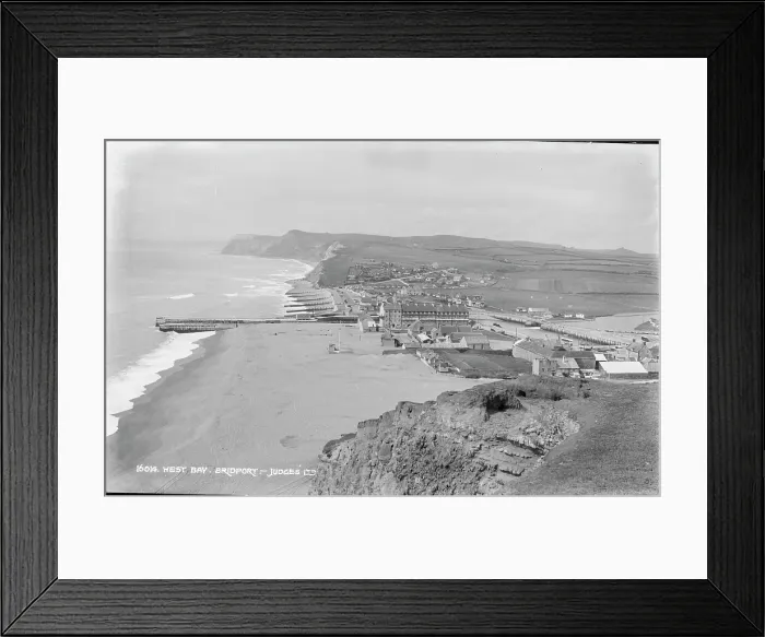 Framed Print : West Bay, Bridport