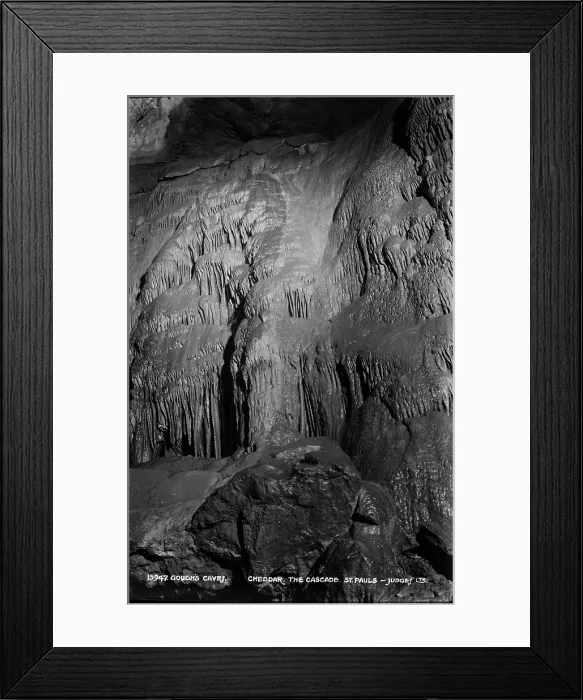 Framed Print : The Cascade in Gough's Cave Framed Print : The Cascade in Gough's Cave