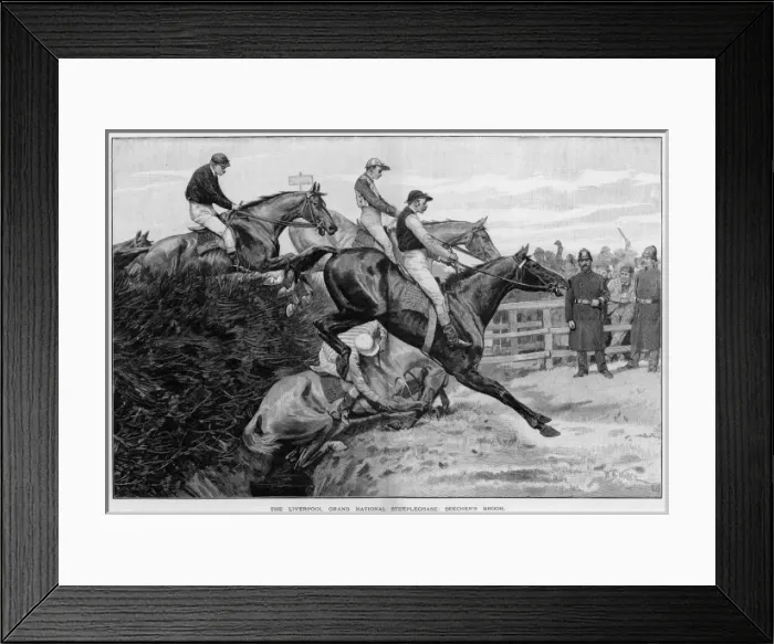 Framed Print : Beechers Brook Framed Print : Beechers Brook
