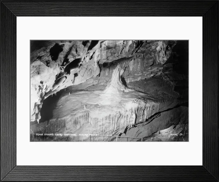 Framed Print : Cough's Cave, Cheddar Framed Print : Cough's Cave, Cheddar
