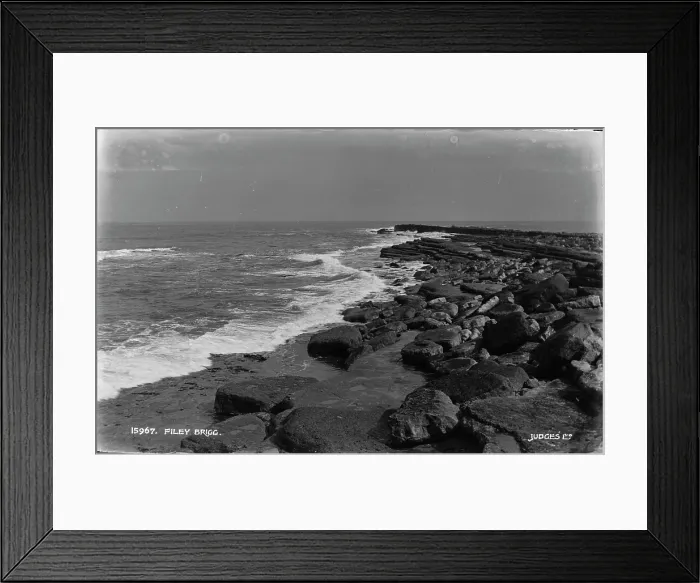 Framed Print : Filey Brigg Coastline Framed Print : Filey Brigg Coastline