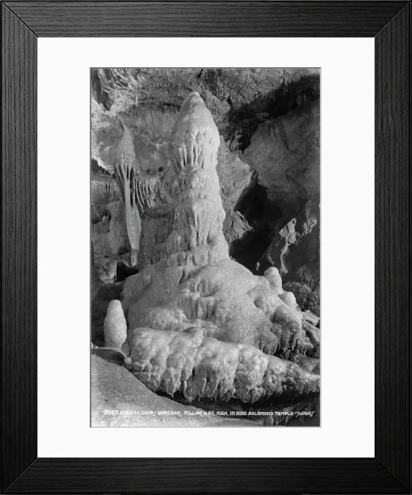 Framed Print : Stalactite Pillar in Gough's Cave Framed Print : Stalactite Pillar in Gough's Cave