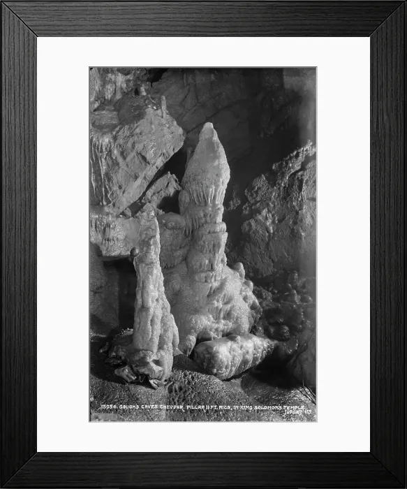 Framed Print : Gough's Caves Cheddar Pillar Framed Print : Gough's Caves Cheddar Pillar