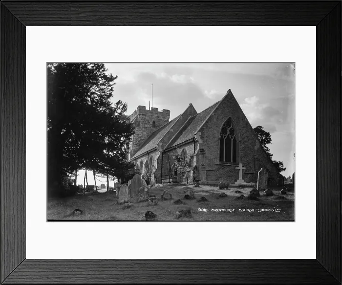 Framed Print : Crowhurst Church Framed Print : Crowhurst Church
