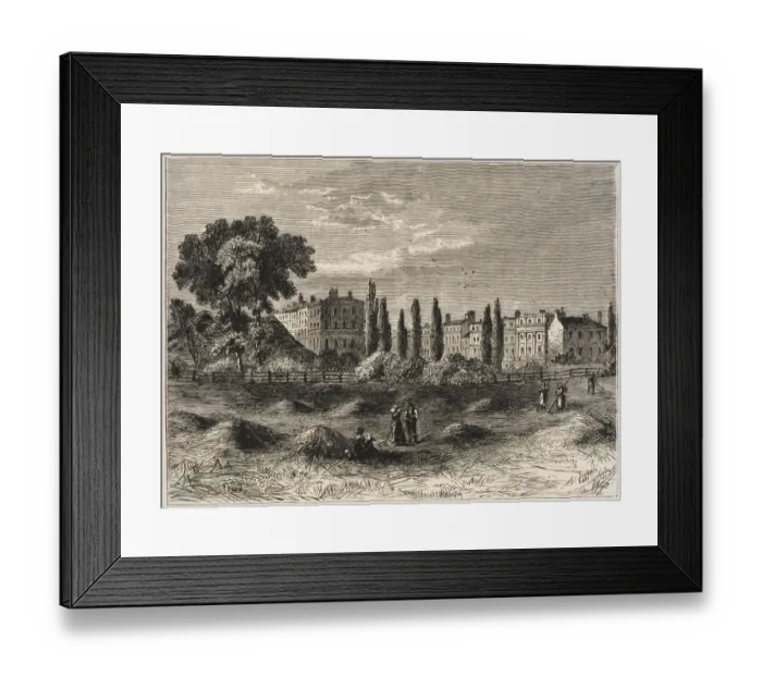Framed Print : Portland Place Framed Print : Portland Place