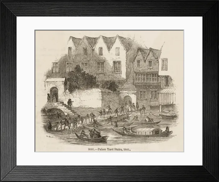 Framed Print : Palace Yard Stairs Framed Print : Palace Yard Stairs