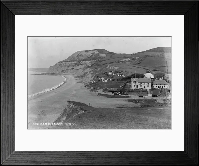 Framed Print : Scenic View of Seatown Framed Print : Scenic View of Seatown