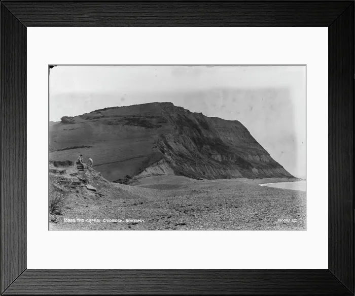 Framed Print : The Cliffs of Chideock Framed Print : The Cliffs of Chideock