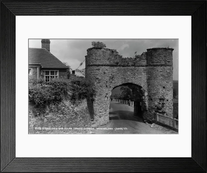 Framed Print : Strand Gate and Ellen Terry's Cottage Framed Print : Strand Gate and Ellen Terry's Cottage