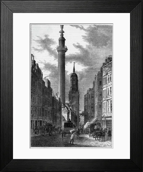Framed Print : London Monument Framed Print : London Monument