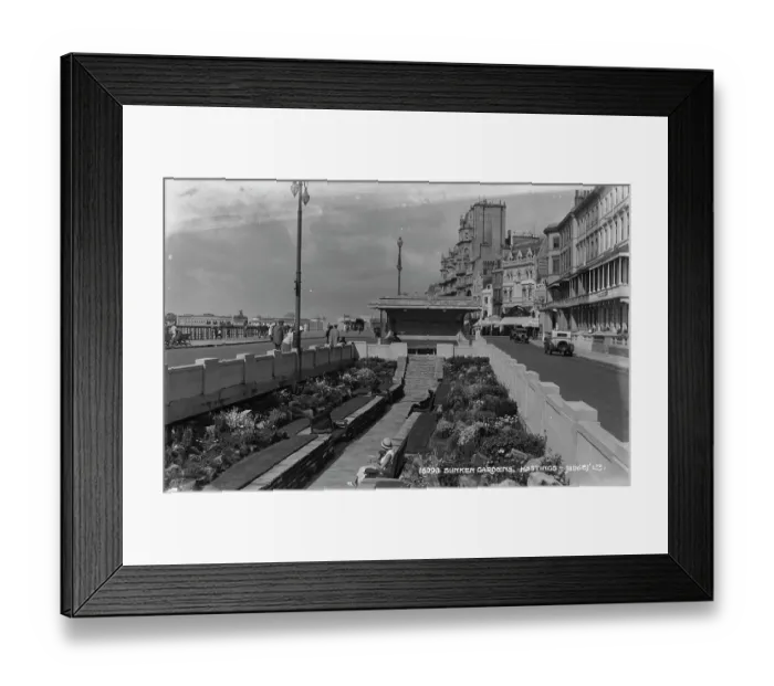 Framed Print : Sunken Gardens, Hastings Framed Print : Sunken Gardens, Hastings