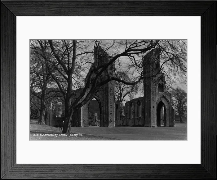 Framed Print : Glastonbury Abbey Ruins Framed Print : Glastonbury Abbey Ruins