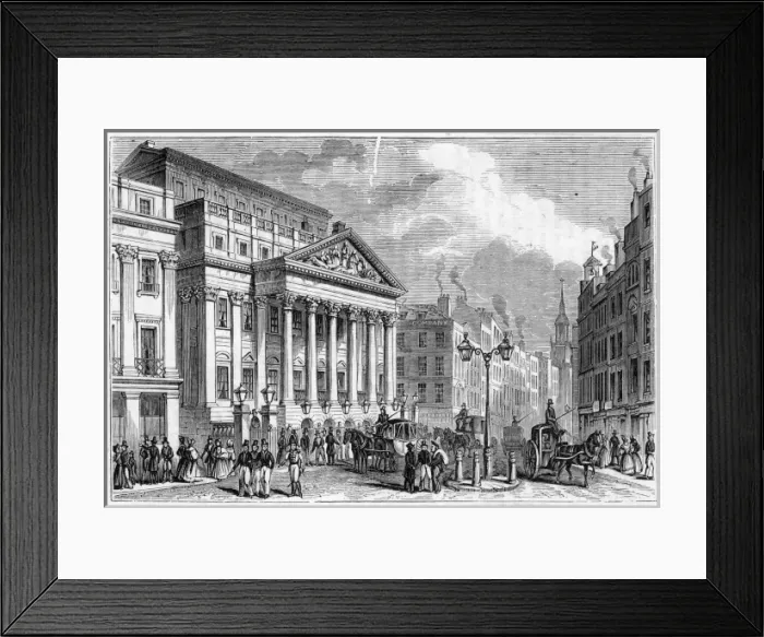 Framed Print : London Mansion House Framed Print : London Mansion House