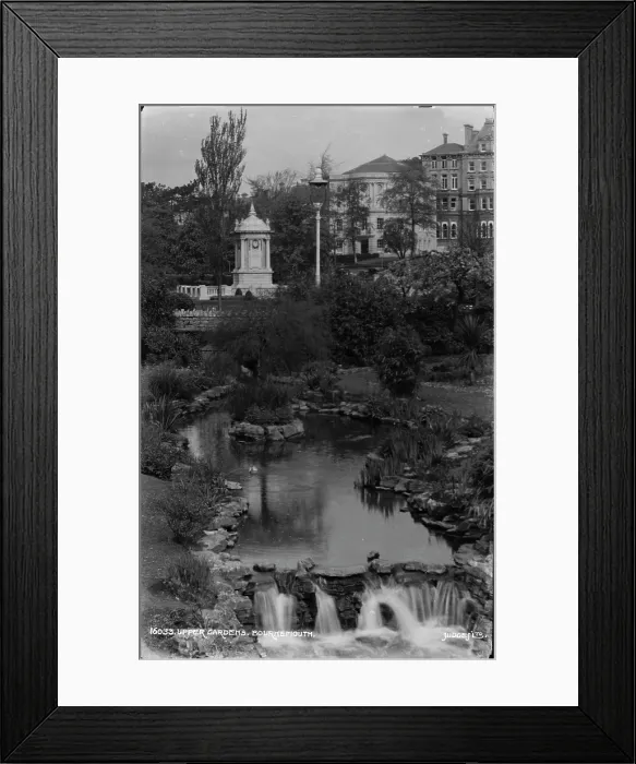 Framed Print : Upper Gardens in Bournemouth Framed Print : Upper Gardens in Bournemouth