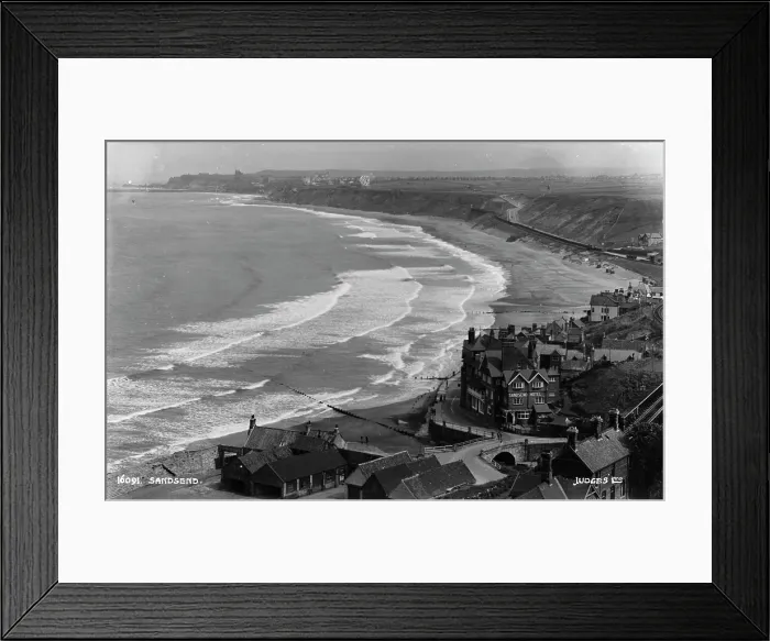 Framed Print : Sandsend Beach View Framed Print : Sandsend Beach View