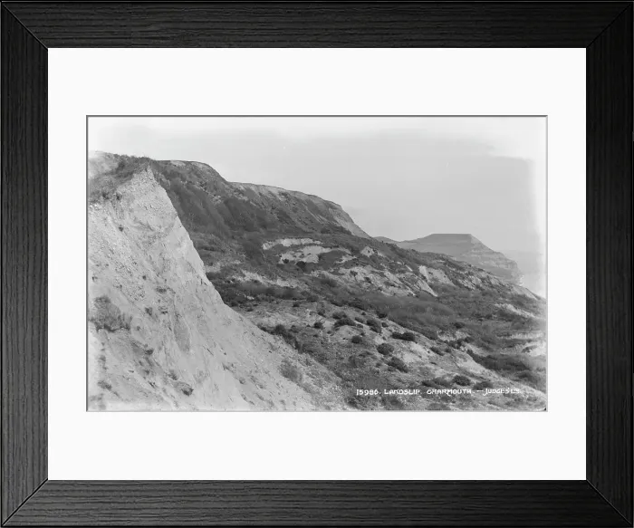 Framed Print : Landslip at Charmouth Framed Print : Landslip at Charmouth