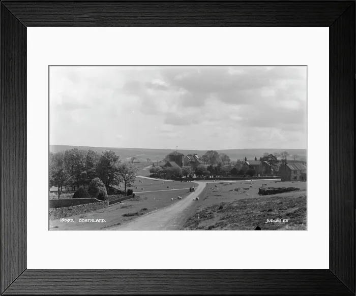 Framed Print : Goathland Village Scene Framed Print : Goathland Village Scene