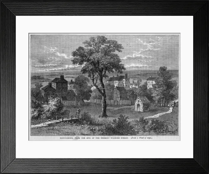 Framed Print : Marylebone C18 Framed Print : Marylebone C18