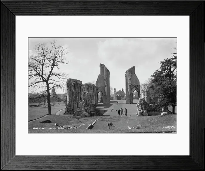 Framed Print : Glastonbury Abbey Ruins Framed Print : Glastonbury Abbey Ruins