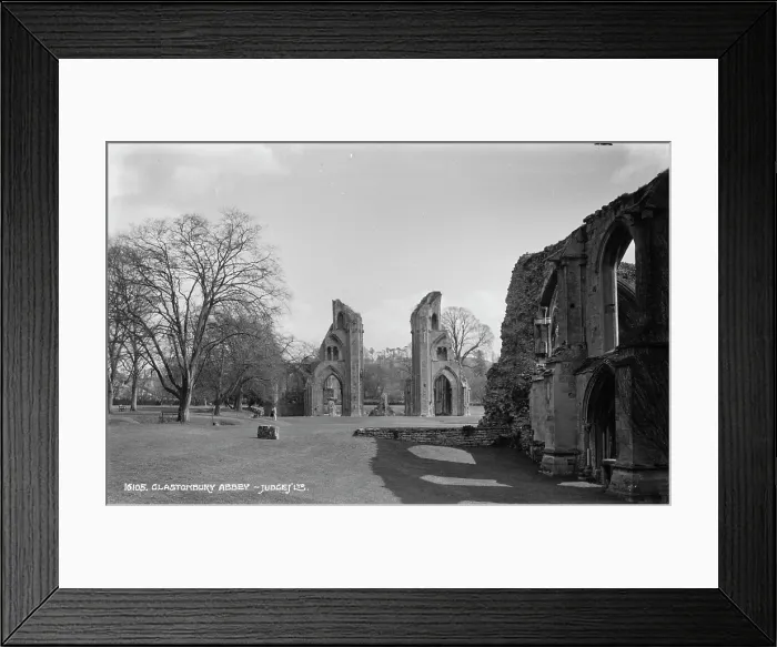 Framed Print : Glastonbury Abbey Ruins Framed Print : Glastonbury Abbey Ruins