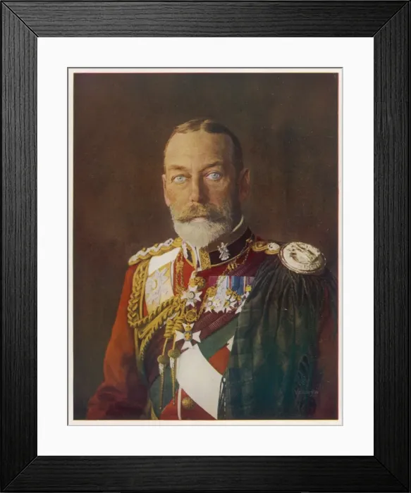 Framed Print : King George V Framed Print : King George V