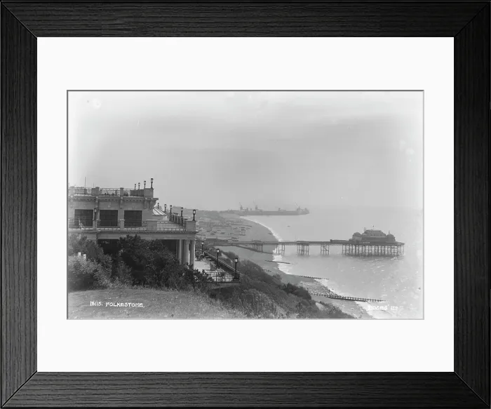 Framed Print : Scenic View of Folkestone