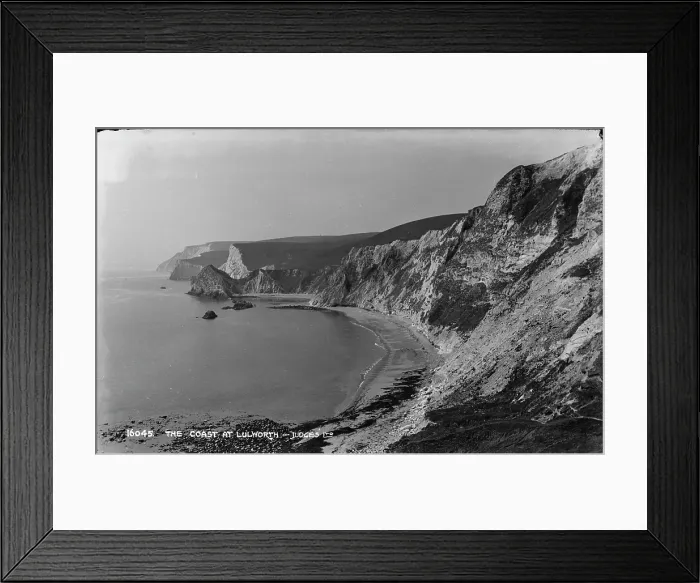 Framed Print : The Coast at Lulworth Framed Print : The Coast at Lulworth