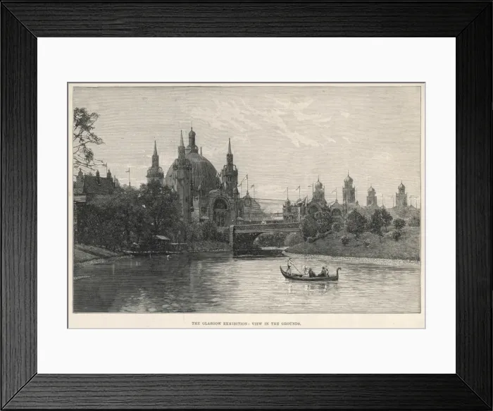 Framed Print : The Glasgow Exhibition Framed Print : The Glasgow Exhibition
