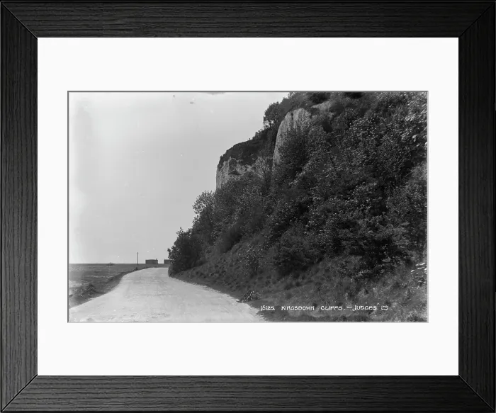 Framed Print : Kingsdown Cliffs Framed Print : Kingsdown Cliffs