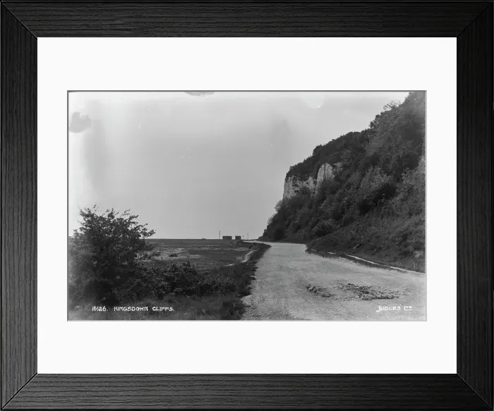 Framed Print : Kingsdown Cliffs Framed Print : Kingsdown Cliffs