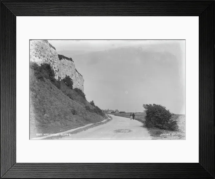Framed Print : Kingsdown Cliffs Framed Print : Kingsdown Cliffs