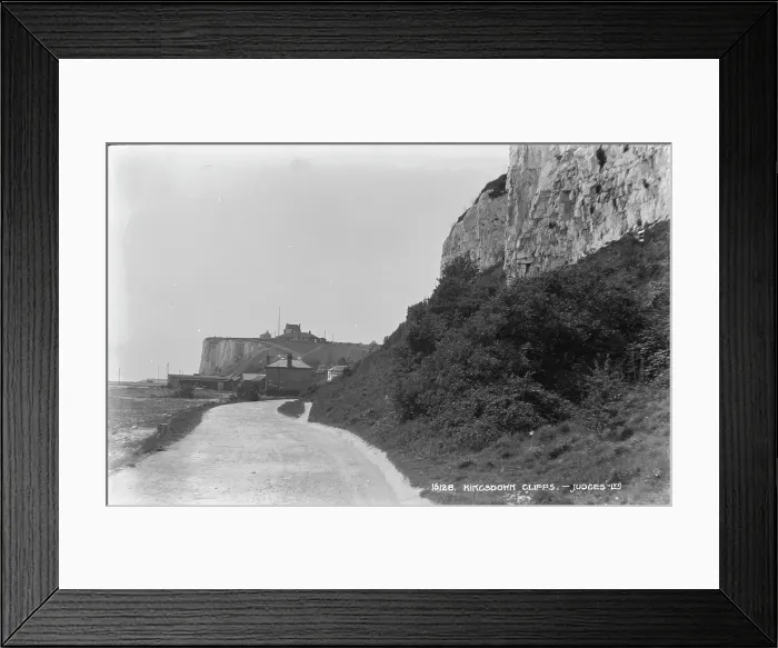 Framed Print : Kingsdown Cliffs Framed Print : Kingsdown Cliffs