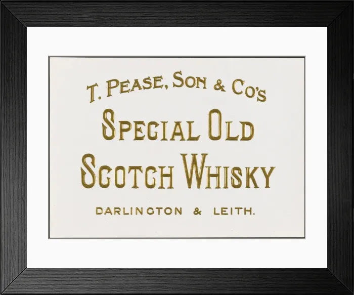 Framed Print : Special Old Scotch Whisky Label Framed Print : Special Old Scotch Whisky Label