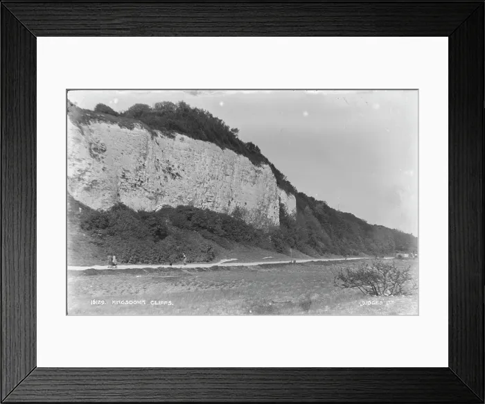Framed Print : Kingsdown Cliffs Framed Print : Kingsdown Cliffs