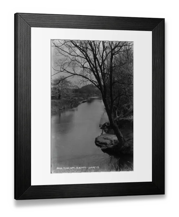 Framed Print : River Esk at Sleights Framed Print : River Esk at Sleights