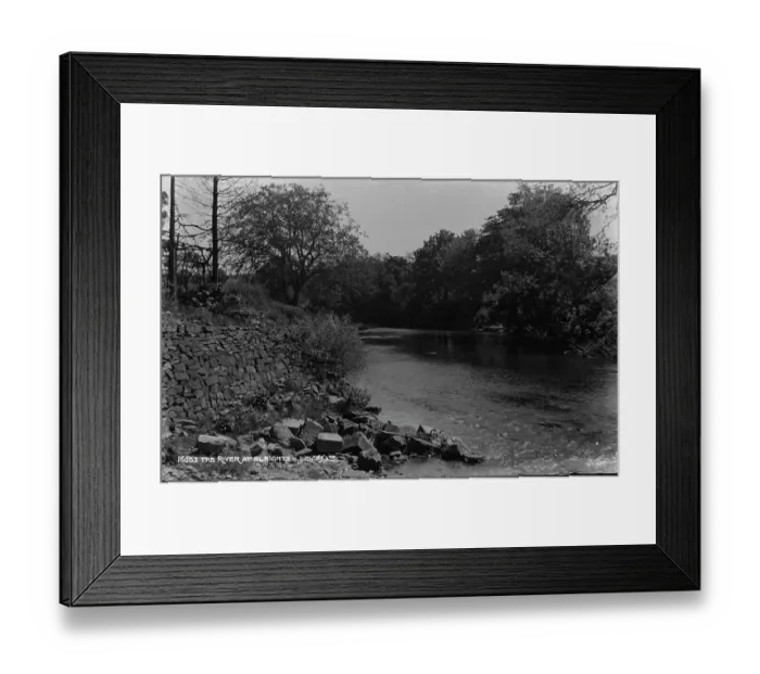 Framed Print : The River at Sleights Framed Print : The River at Sleights