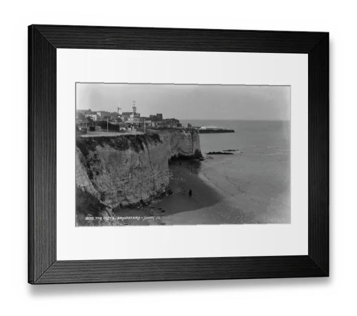 Framed Print : The Cliffs, Broadstairs Framed Print : The Cliffs, Broadstairs