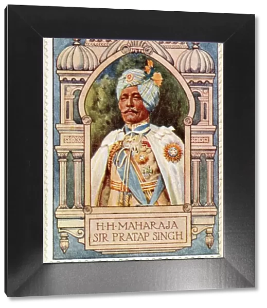 H. H. Maharaja Sir Pratap Singh  /  Stamp