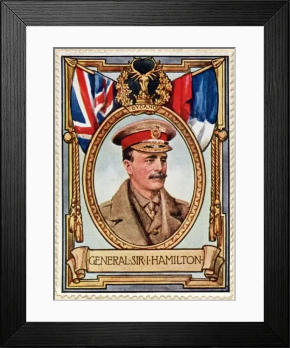 Framed Print : General Sir I Hamilton / Stamp Framed Print : General Sir I Hamilton / Stamp