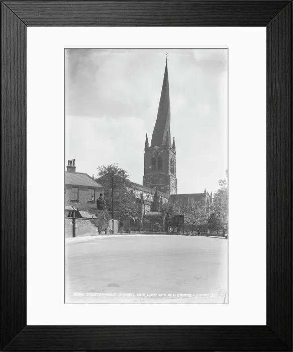 Framed Print : Chesterfield Church, Our Lady and All Saints Framed Print : Chesterfield Church, Our Lady and All Saints