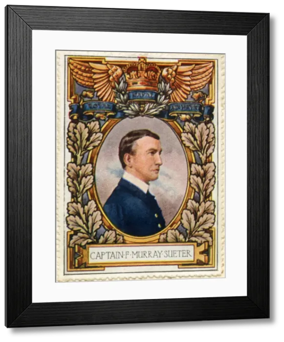 Framed Print : Captain Murray Sueter / Stamp Framed Print : Captain Murray Sueter / Stamp