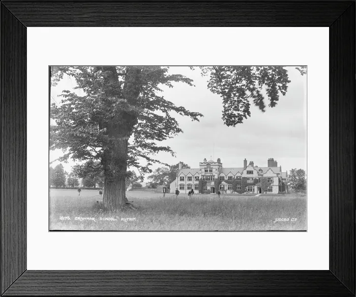 Framed Print : Grammar School in Ruthin Framed Print : Grammar School in Ruthin