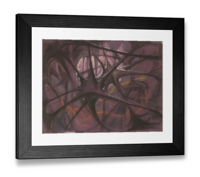 Framed Print : Star Creatures abstract Framed Print : Star Creatures abstract