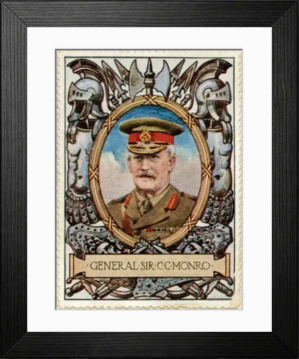 Framed Print : General Sir Charles Monro / Stamp Framed Print : General Sir Charles Monro / Stamp