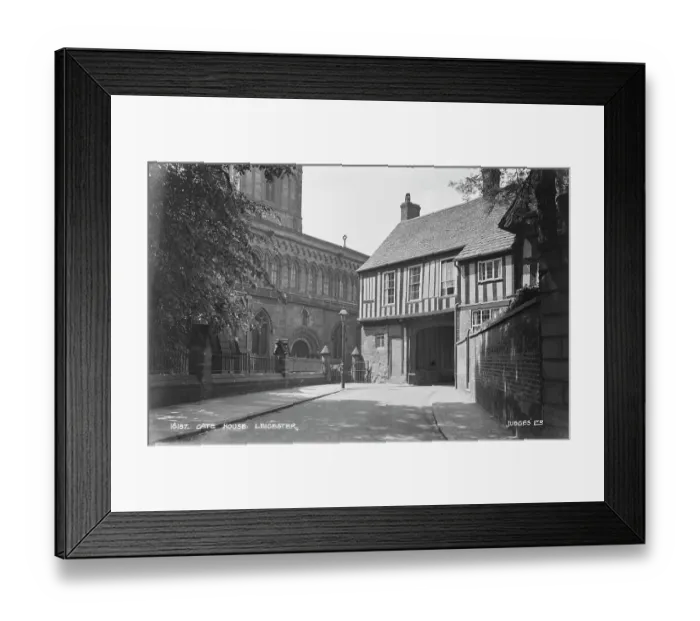 Framed Print : Gate House in Leicester Framed Print : Gate House in Leicester