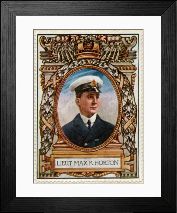 Framed Print : Lieut (Admiral) Max K Horton / Stamp Framed Print : Lieut (Admiral) Max K Horton / Stamp