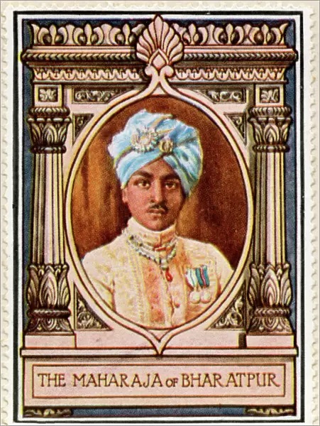 Maharaja of Bharatpur  /  Stamp