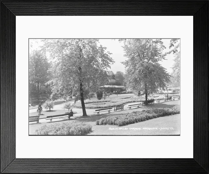 Framed Print : Valley Gardens in Harrogate Framed Print : Valley Gardens in Harrogate